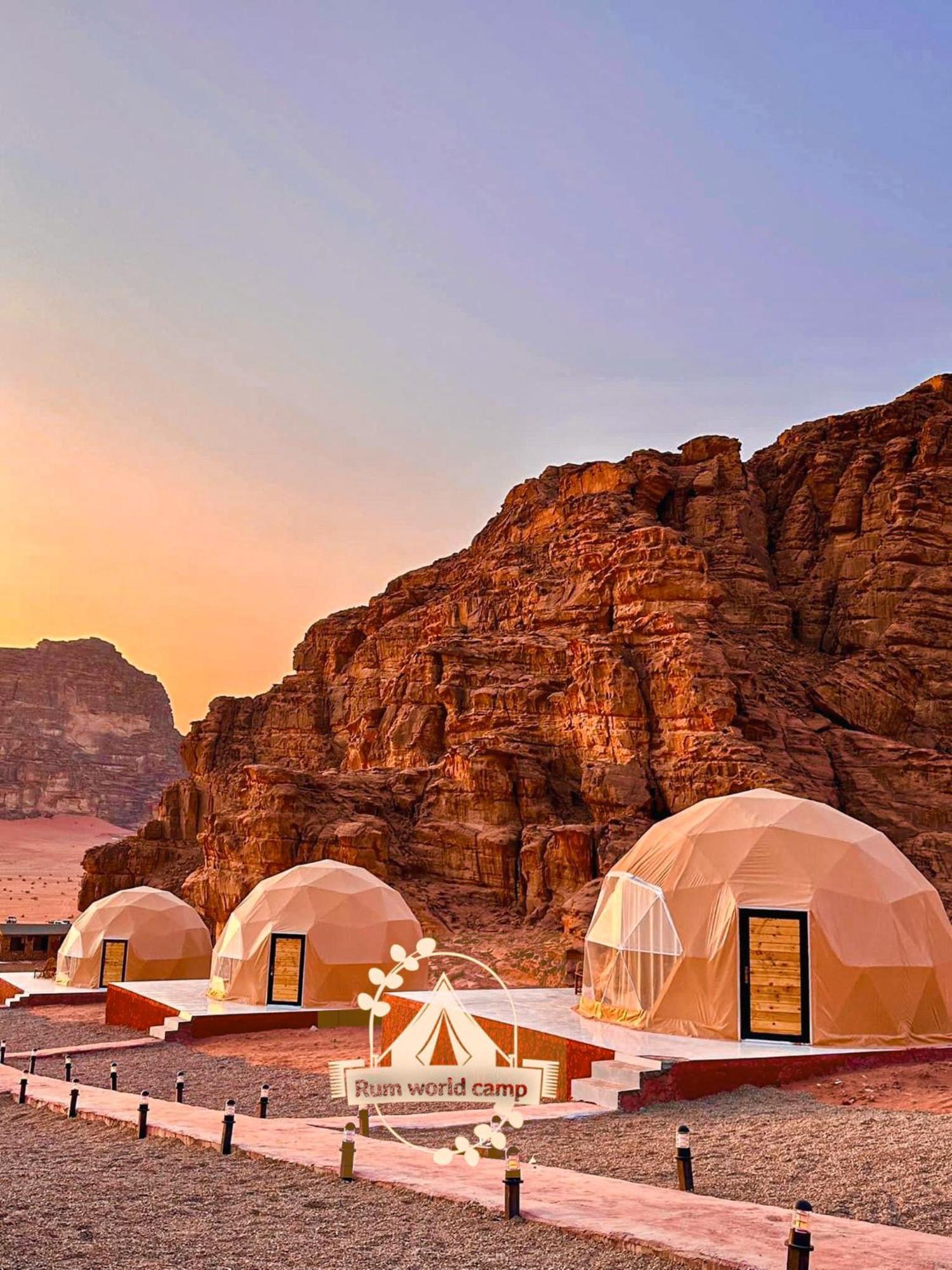 Rum World Bubble Luxury Camp Ουάντι Ραμ Εξωτερικό φωτογραφία