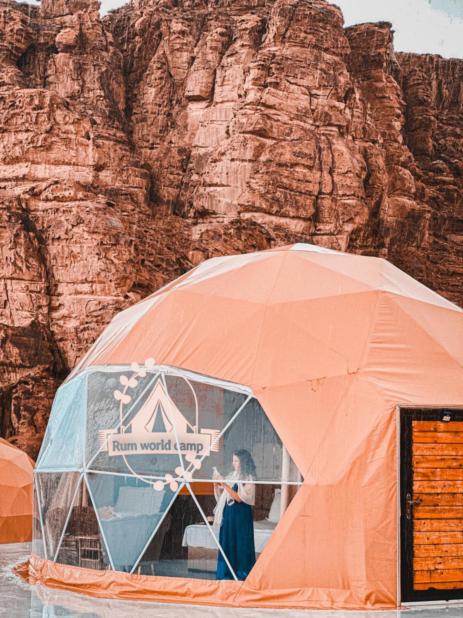 Rum World Bubble Luxury Camp Ουάντι Ραμ Εξωτερικό φωτογραφία