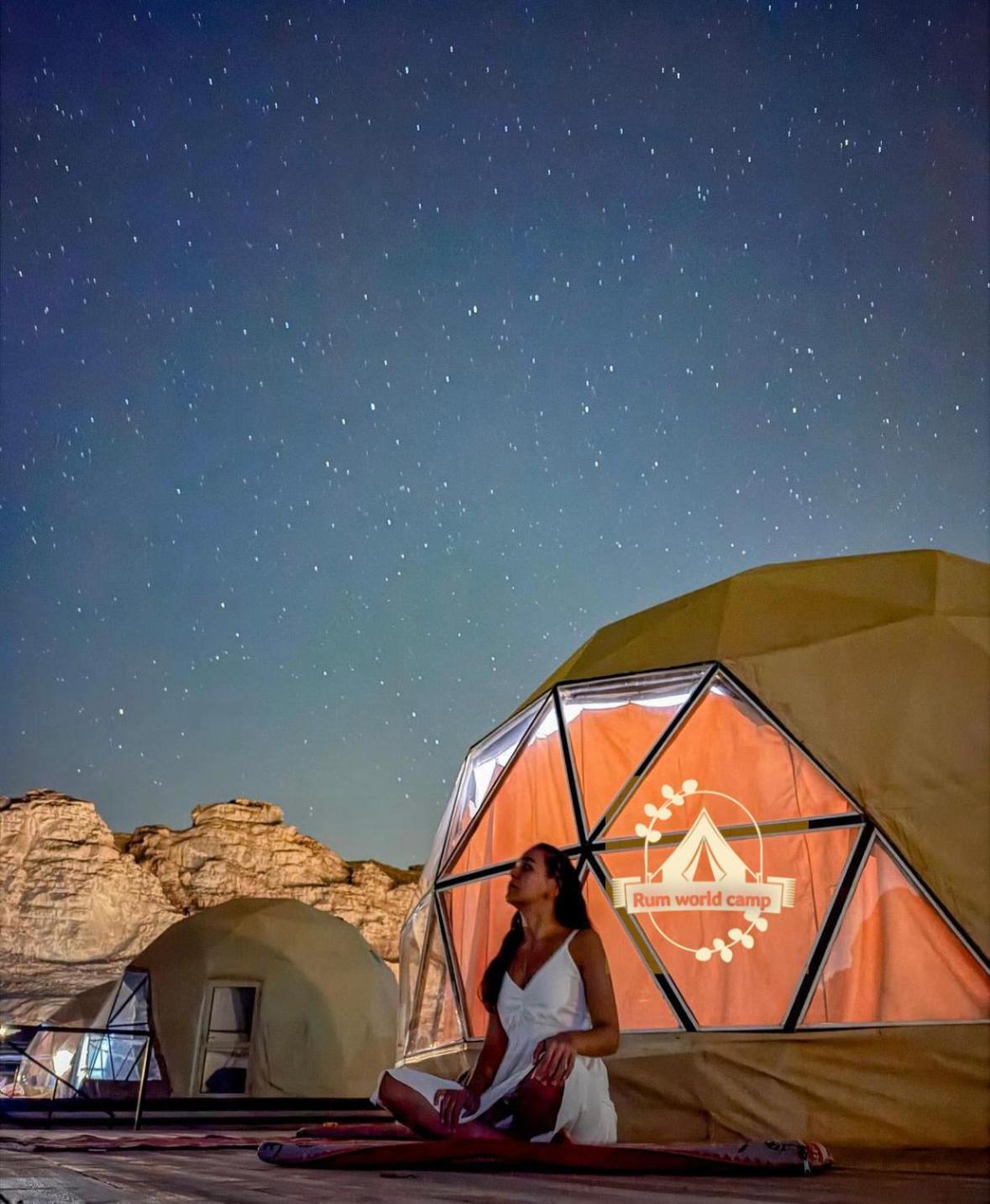 Rum World Bubble Luxury Camp Ουάντι Ραμ Εξωτερικό φωτογραφία