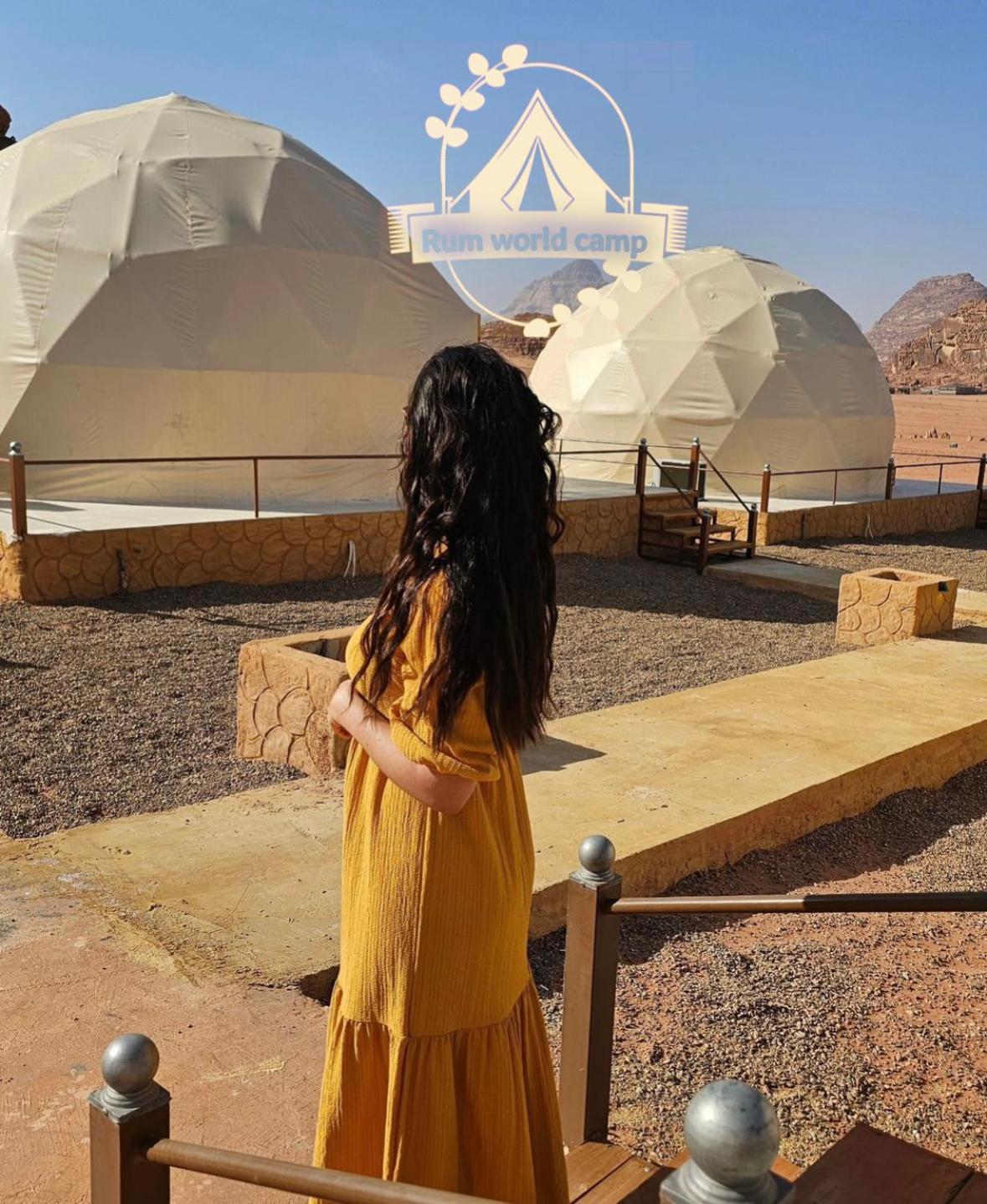 Rum World Bubble Luxury Camp Ουάντι Ραμ Εξωτερικό φωτογραφία
