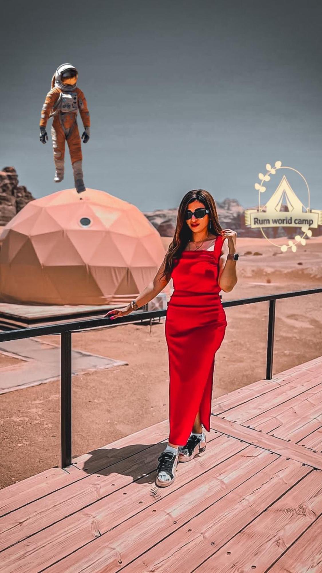 Rum World Bubble Luxury Camp Ουάντι Ραμ Εξωτερικό φωτογραφία