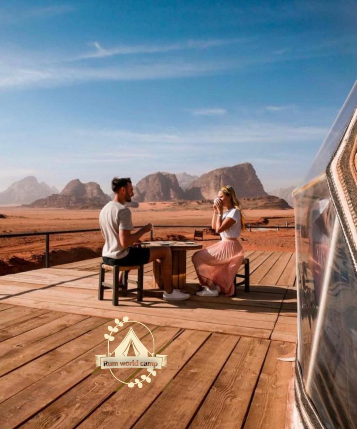 Rum World Bubble Luxury Camp Ουάντι Ραμ Εξωτερικό φωτογραφία