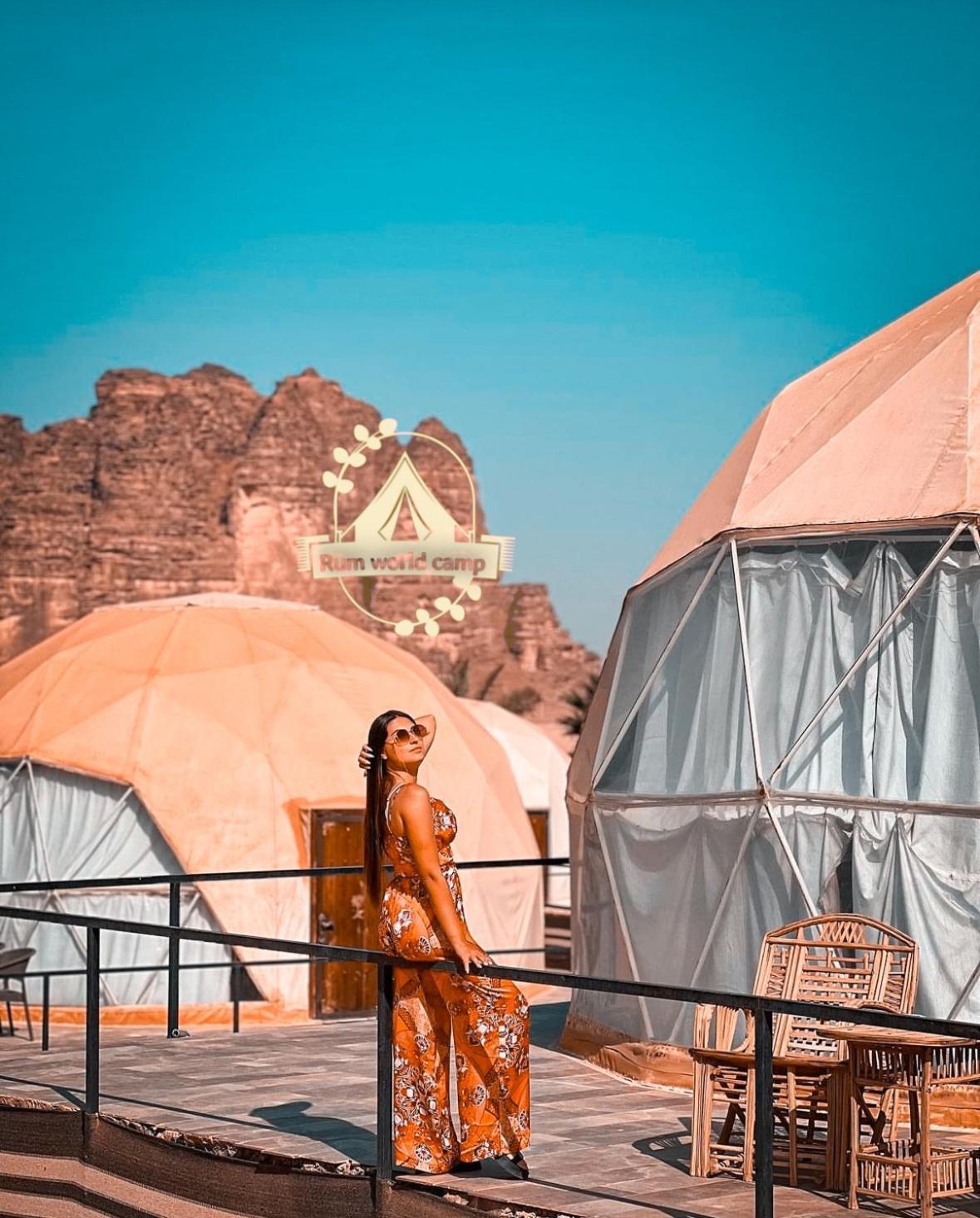 Rum World Bubble Luxury Camp Ουάντι Ραμ Εξωτερικό φωτογραφία