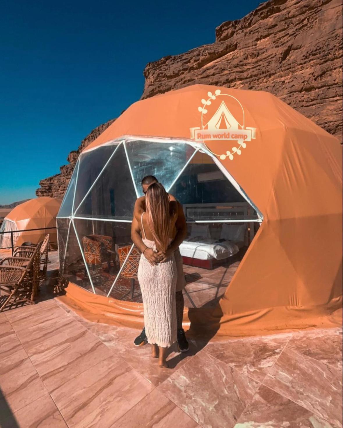 Rum World Bubble Luxury Camp Ουάντι Ραμ Εξωτερικό φωτογραφία
