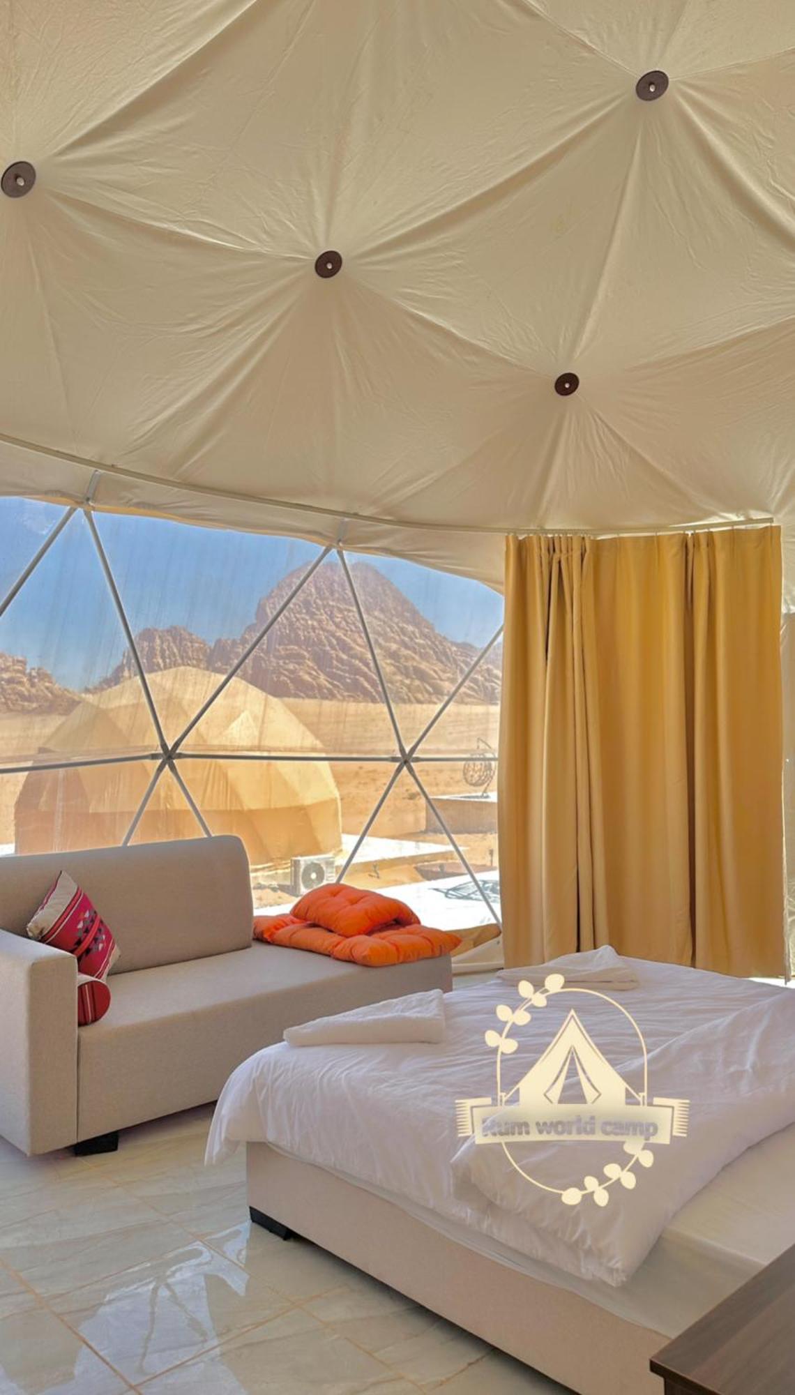 Rum World Bubble Luxury Camp Ουάντι Ραμ Εξωτερικό φωτογραφία