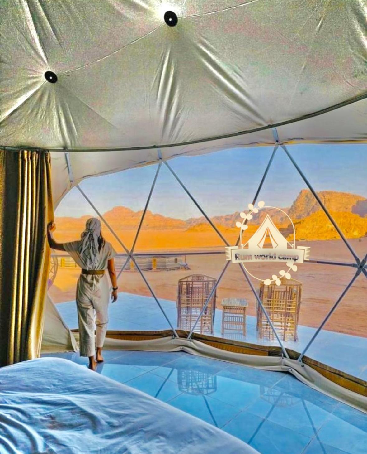 Rum World Bubble Luxury Camp Ουάντι Ραμ Εξωτερικό φωτογραφία