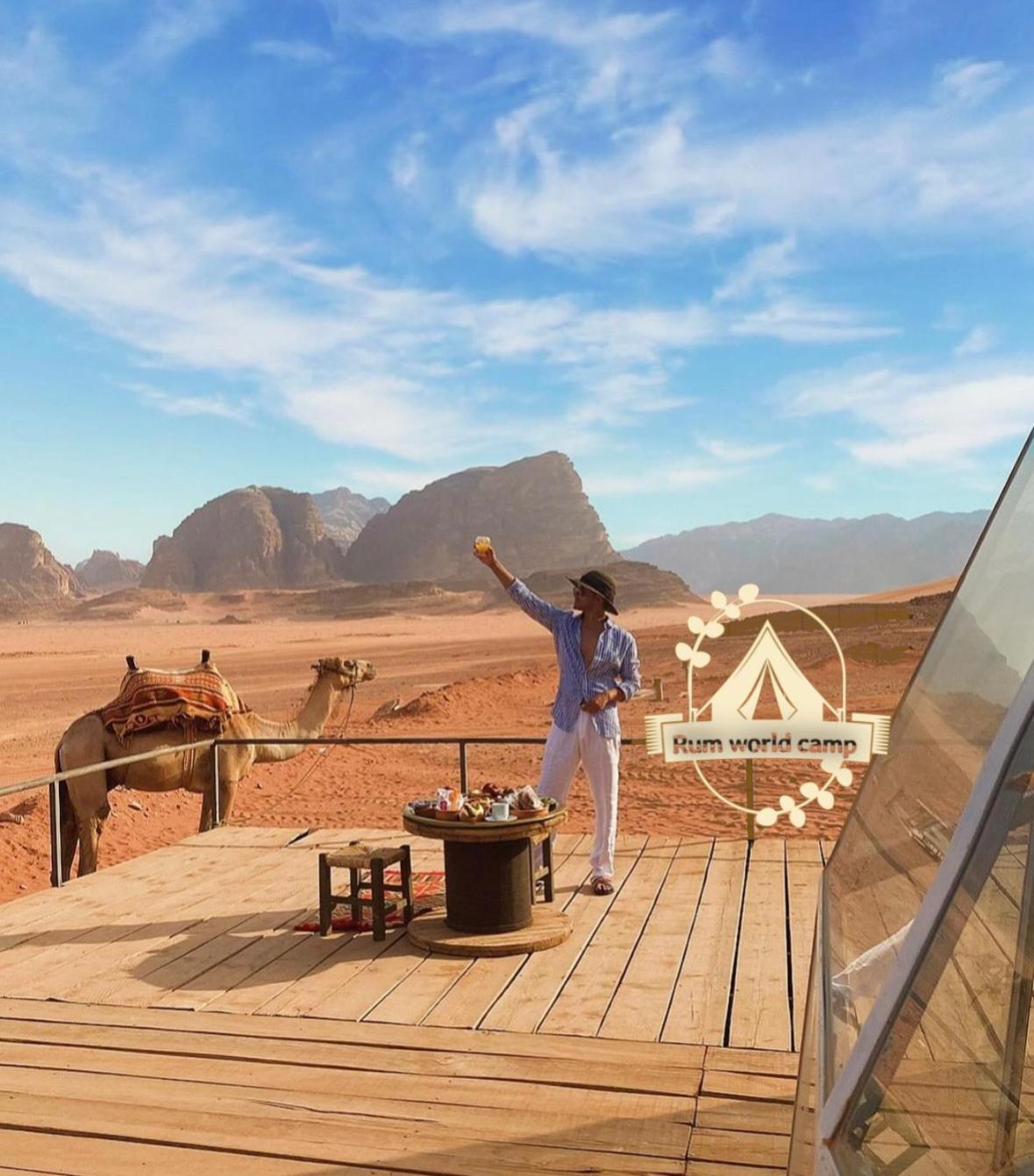 Rum World Bubble Luxury Camp Ουάντι Ραμ Εξωτερικό φωτογραφία