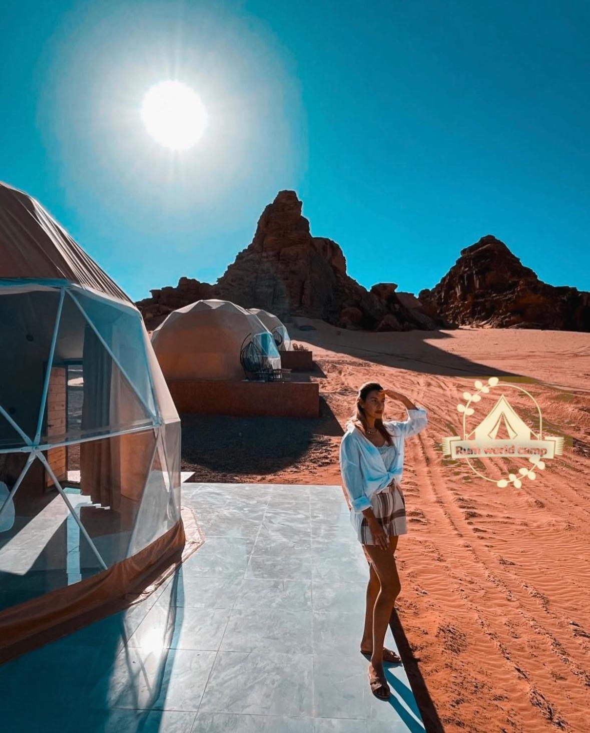 Rum World Bubble Luxury Camp Ουάντι Ραμ Εξωτερικό φωτογραφία