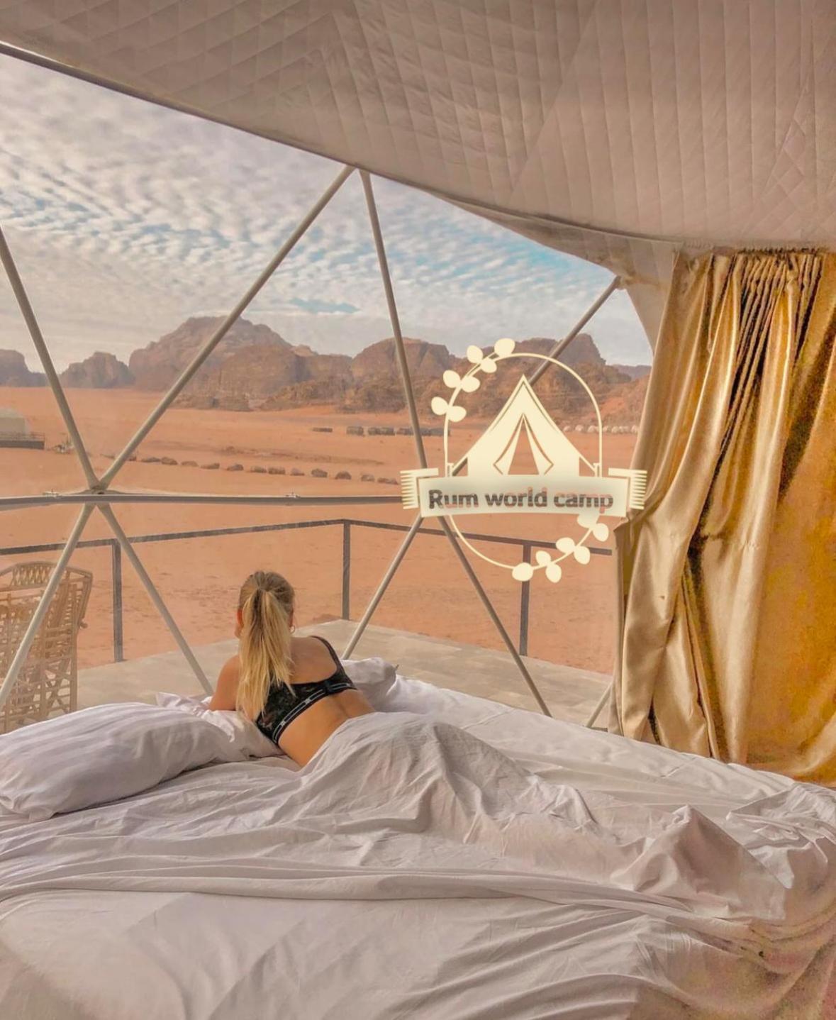 Rum World Bubble Luxury Camp Ουάντι Ραμ Εξωτερικό φωτογραφία