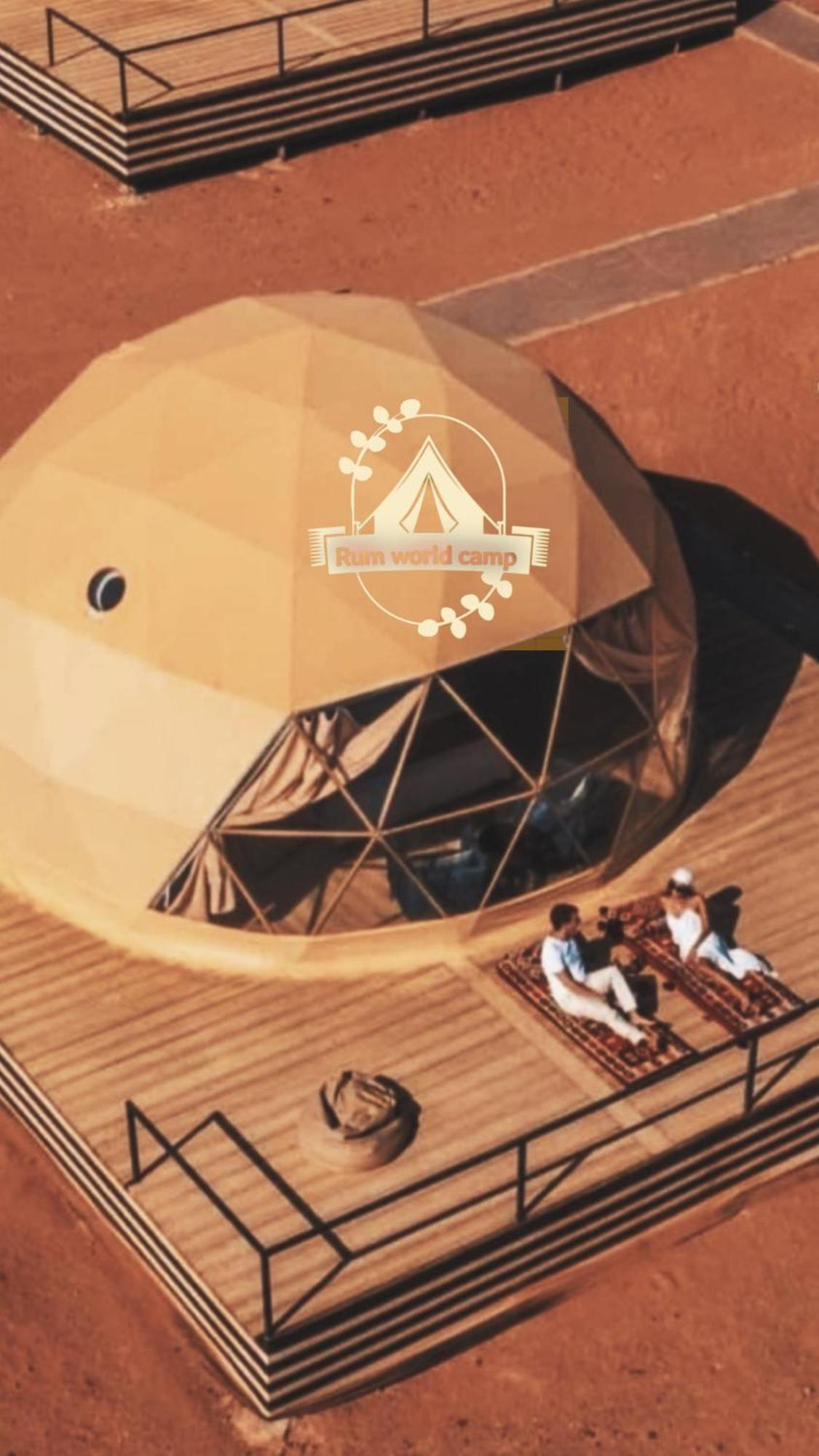 Rum World Bubble Luxury Camp Ουάντι Ραμ Εξωτερικό φωτογραφία