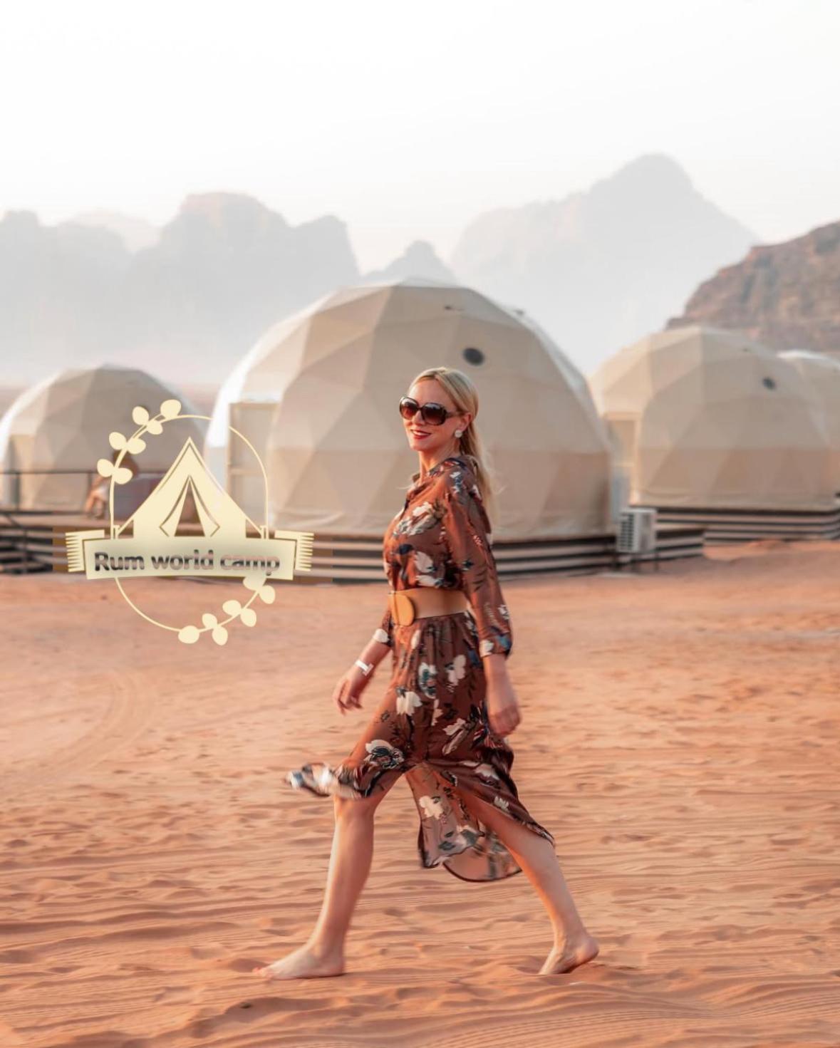 Rum World Bubble Luxury Camp Ουάντι Ραμ Εξωτερικό φωτογραφία