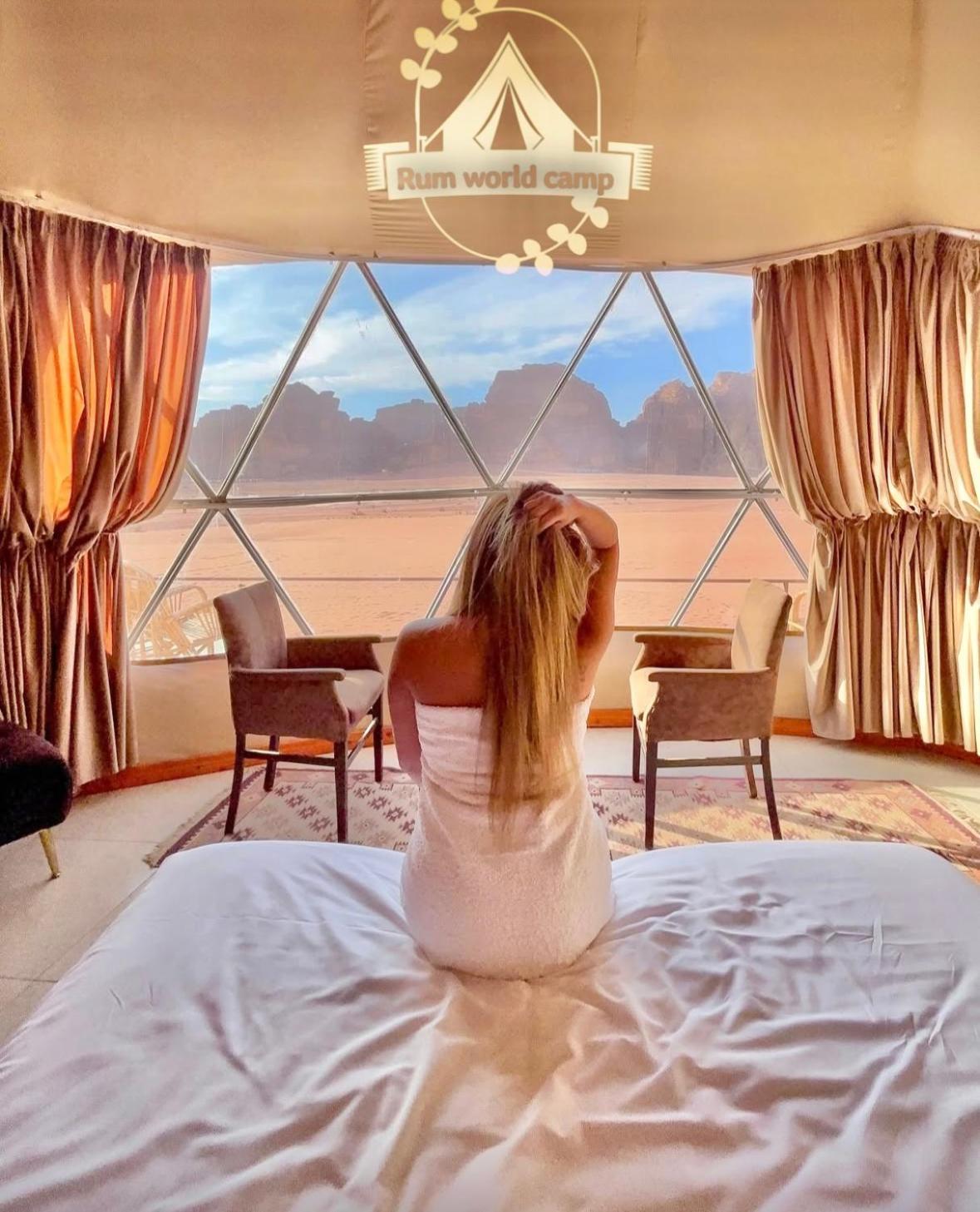 Rum World Bubble Luxury Camp Ουάντι Ραμ Εξωτερικό φωτογραφία