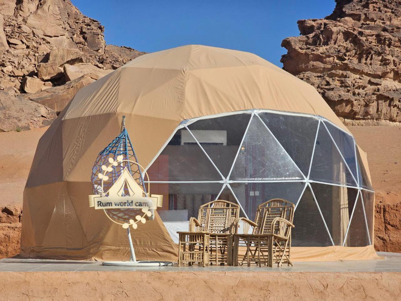 Rum World Bubble Luxury Camp Ουάντι Ραμ Εξωτερικό φωτογραφία
