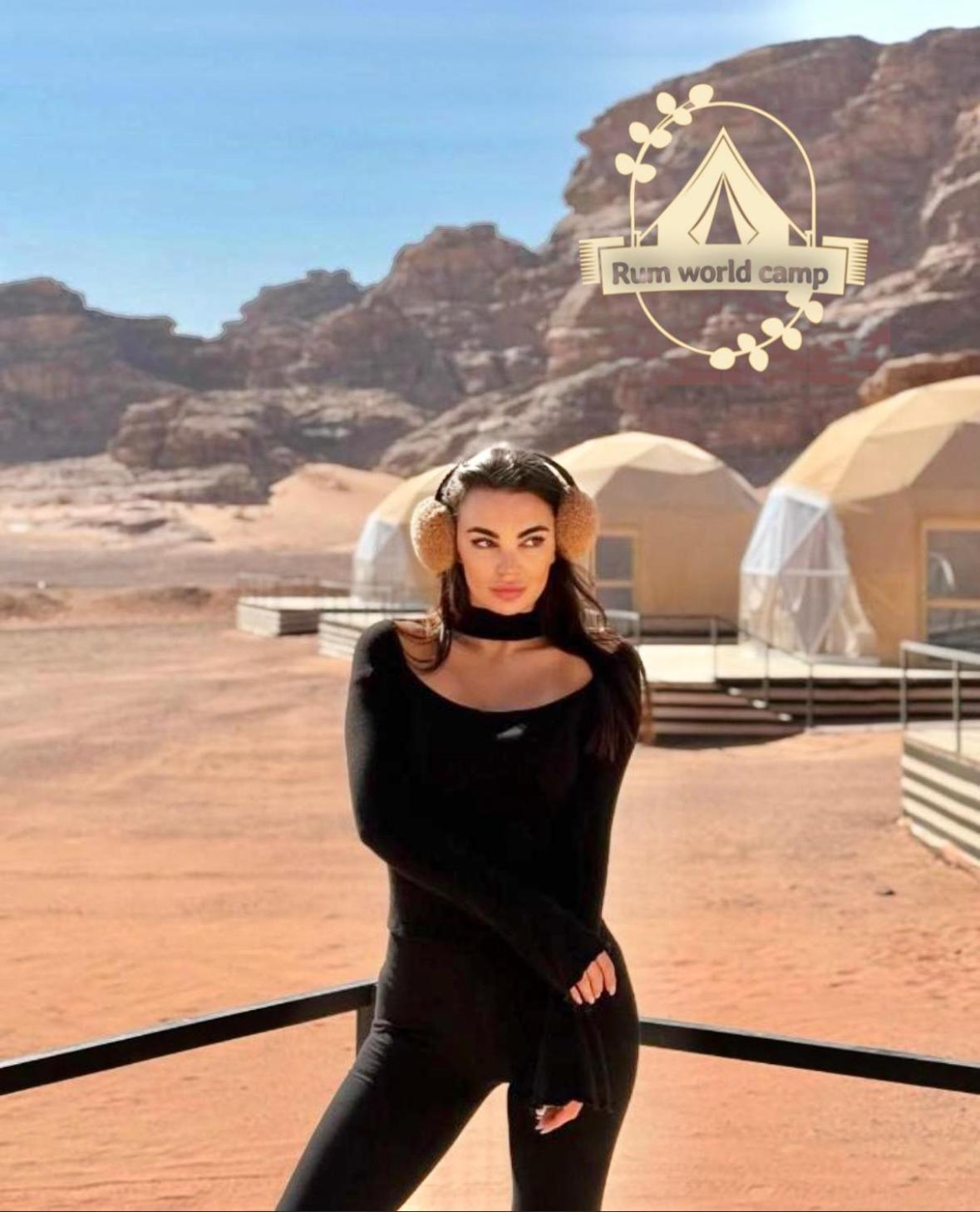 Rum World Bubble Luxury Camp Ουάντι Ραμ Εξωτερικό φωτογραφία