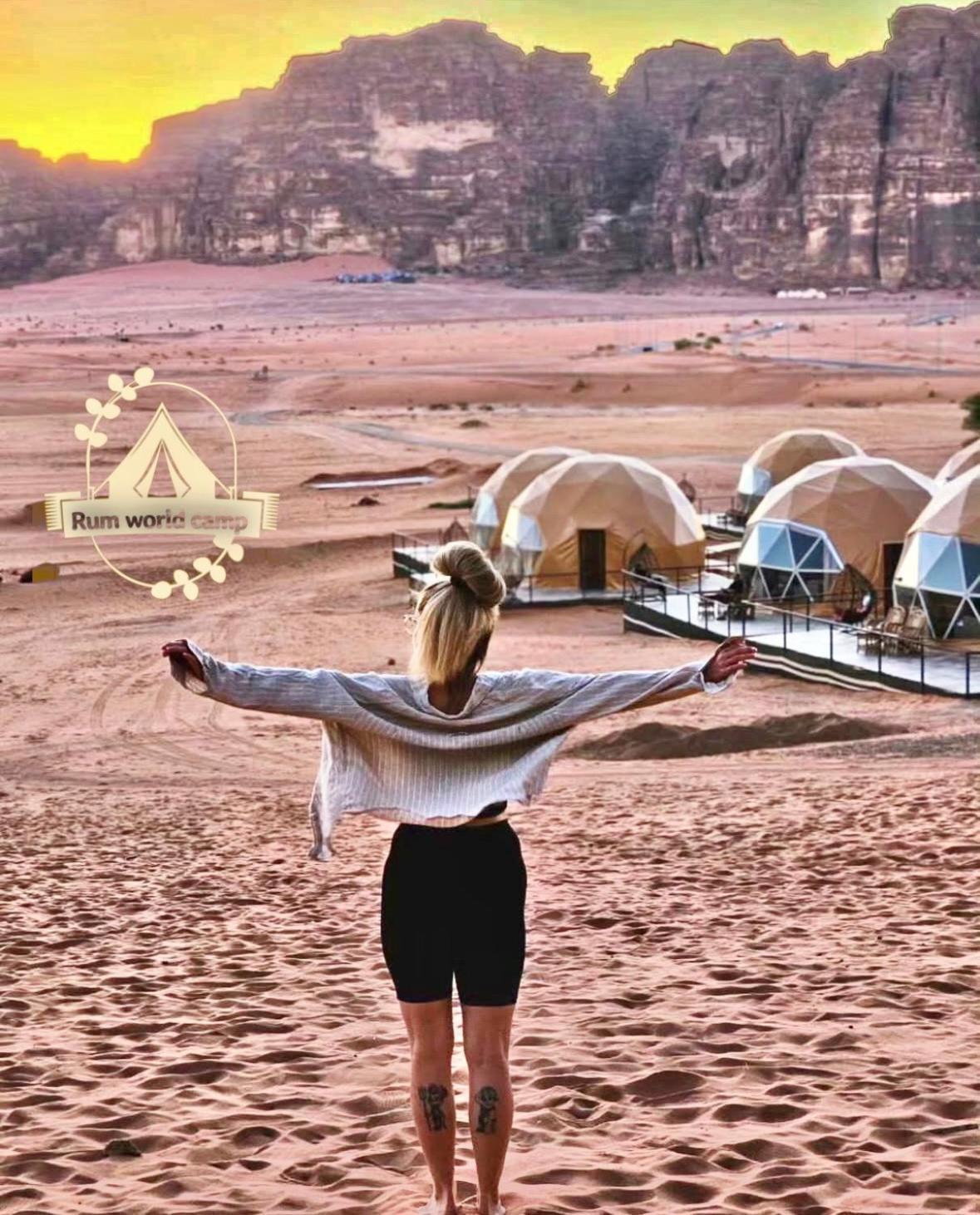 Rum World Bubble Luxury Camp Ουάντι Ραμ Εξωτερικό φωτογραφία