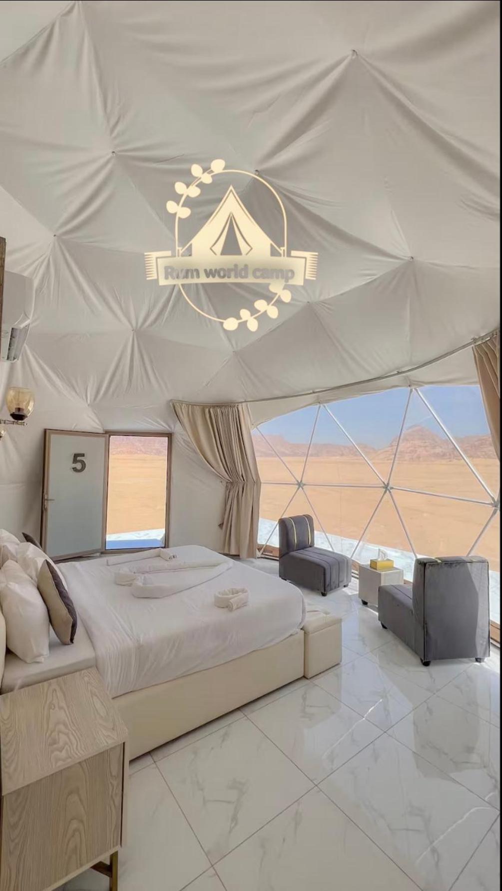 Rum World Bubble Luxury Camp Ουάντι Ραμ Εξωτερικό φωτογραφία
