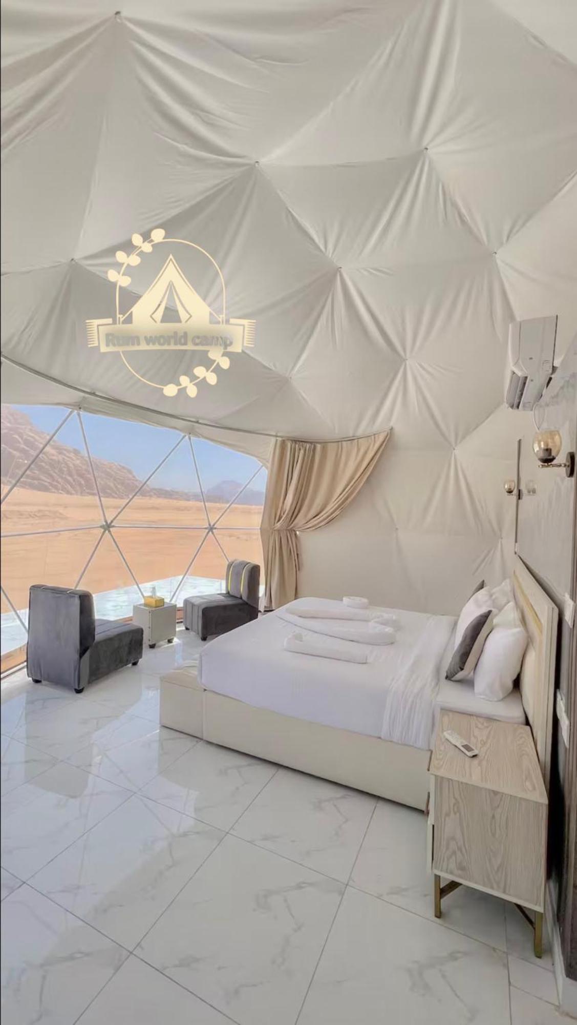 Rum World Bubble Luxury Camp Ουάντι Ραμ Εξωτερικό φωτογραφία