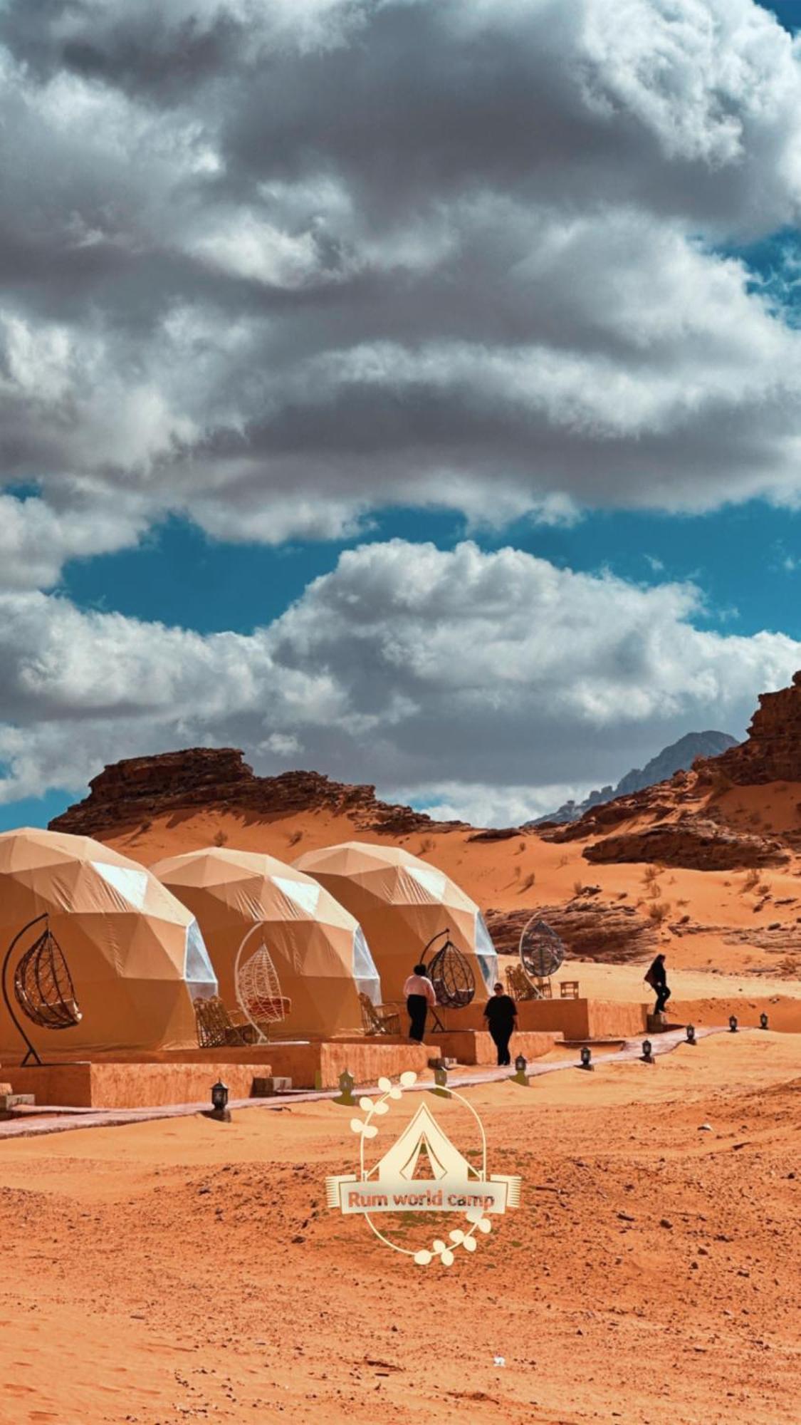 Rum World Bubble Luxury Camp Ουάντι Ραμ Εξωτερικό φωτογραφία