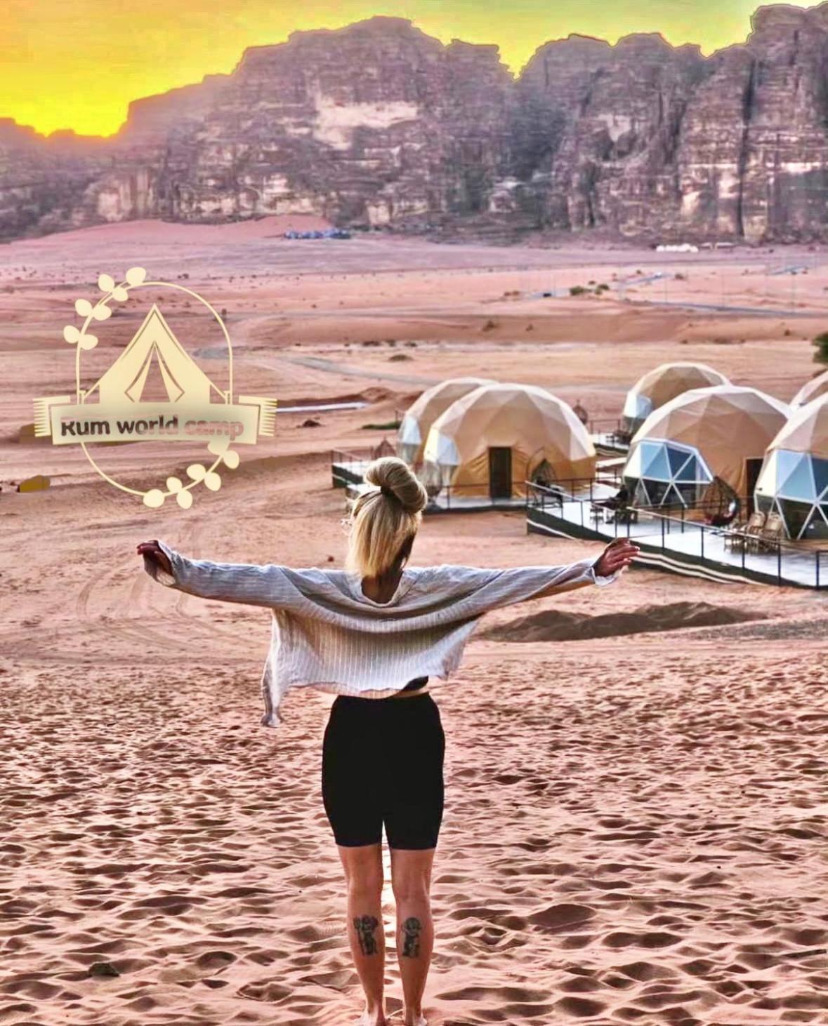 Rum World Bubble Luxury Camp Ουάντι Ραμ Εξωτερικό φωτογραφία